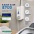 Caixa Slim Branco 8709 Proteção Individual P/Disj Unip/Bipolar + Tomada 2+T 20A Alumbra 987091 - Imagem 2