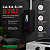 Caixa Slim Preto 8741 Proteção Individual P/Disj Unip/Bipolar + Tomada 2+T 20A Alumbra 987411 - Imagem 2