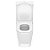 Kit Bacia Caixa Acoplada Gap Branca Assento SoftClose e Kit de Instalação C323723000 Roca 099686 - Imagem 5