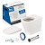 Kit Bacia Convencional Gap Beige Com Assento + Anel e Kit de Instalação C323727011 Roca 142313 - Imagem 1