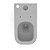 Bacia Para Caixa Acoplada GAP Na Cor Stone B342235078 Roca 144737 - Imagem 2