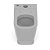 Bacia Para Caixa Acoplada GAP Na Cor Stone B342235078 Roca 144737 - Imagem 3
