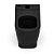 Bacia Para Caixa Acoplada GAP Na Cor Matte Black B342235088 Roca 142603 - Imagem 2