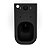 Bacia Para Caixa Acoplada Sifônica Gap Matte Black B344235088 Roca 142634 - Imagem 4