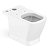 Bacia Para Caixa Acoplada GAP Saida Horizontal Na Cor Branca B342235004 Roca 120595 - Imagem 1