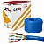 Cabo de Rede Lan Cat 5e Azul Caixa 305 Metros 4Px24AWG Megatron 925817 - Imagem 1