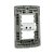 Conjunto de Interruptor Simples 4x2 10A Bianco Pro Branco Alumbra - Imagem 2