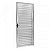 Porta De Aluminio Palheta Direita Ecosul 2,10x0,80cm Brilhante Esquadrisul - Imagem 1
