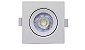 Kit Spot LED 7W 3000K Amarela Bivolt Foxlux - Imagem 1