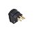 Plug Macho 2P+T 20A 90º Preto B.Lux - Imagem 1