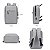 Mochila Notebook Bolsa Moderna Masculina Feminina Usb - Imagem 8