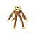 Brinquedo Macaco de Pelúcia Buddy Flicks para Cães Único - Imagem 1