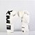 Luva de Boxe e Muay Thai MXM Inverse - Cor White/Black - Power Face - Imagem 1
