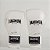 Luva de Boxe e Muay Thai Maximum New Classic White PU - Imagem 4