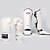 Kit Muay Thai Luva Classic Iniciante e Caneleira White - Imagem 1