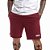 Shorts Bermuda Moletom Bordo - Imagem 2
