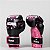 Luva de Boxe Infantil Pow Rosa e Preto - Imagem 1