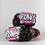 Luva de Boxe Infantil Pow Rosa e Preto - Imagem 3