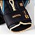 Luva de Boxe e Muay Thai Profissional Azul e Dourado - Imagem 9