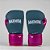 Luva de Boxe e Muay Thai Azul Detalhes Rosa - Imagem 4