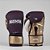 Luva de Boxe e Muay Thai Roxa Detalhes Dourado - Imagem 5