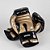 Luva de Boxe e Muay Thai Preta Detalhes Dourado - Imagem 9