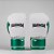 Luva de Boxe e Muay Thai Branca Detalhes Verde - Imagem 4