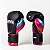 Kit Luva e Caneleira Muay Thai Profissional Preto e Azul - Imagem 2