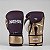 Kit Luva e Caneleira Muay Thai Roxa Detalhes Dourado - Imagem 4