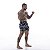 Shorts de Muay Thai Camuflado Cinza - Imagem 2