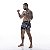 Shorts de Muay Thai Camuflado Cinza - Imagem 3