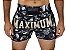 Shorts de Muay Thai Maximum Caveira - Logo Dourado - Imagem 2