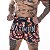 Shorts de Muay Thai Maximum Tie Dye Laranja - Logo Prata - Imagem 4