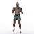Shorts de Muay Thai Folhas Verde - Logo Prata - Imagem 1