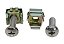 KIT PORCA GAIOLA + PARAFUSO M5 PCT COM 50UN - Imagem 2