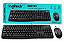 TECLADO E MOUSE USB MK120 LOGITEC - Imagem 1