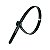 ABRACADEIRA DE NYLON 4,8 X 200 PCT C/ 100PCS PRETA - Imagem 2