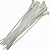 ABRACADEIRA DE NYLON 4,8 X 200 PCT C/ 100PCS BRANCA - Imagem 3