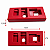 Suporte para Crimpar Keystone RJ45 Cat5e, Cat6 e Cat6A - Imagem 3