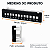 Patch Panel de Parede 12 Portas para Keystone Modular - Imagem 4