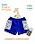 Shorts Dpano para Pintar Gibi Núvem - Imagem 1