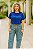 Camiseta Fiz o Que Pude Azul - Imagem 5