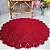 Tapete de Croche Apartamento - Cor Vermelho - Imagem 1