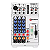Mesa Som Taramps T0302 Fx Efeito Echo 3 Canais colorida - Imagem 2