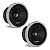 Alto Falante Snake 6x9 PAR  Branco 400w Rms Total 69 Esv200 - Imagem 2
