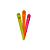 Tubete Papelito Neon - unid. - Imagem 1
