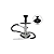 Narguile Dom Hookah Conde Kit Completo - Branco - Imagem 2