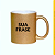 Caneca Glitter Dourado 325ml - Imagem 1