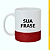 Caneca Base Glitter Vermelho 325ml - Imagem 2