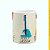 Caneca Branca Lisa 325ml - Ícones das sagas: Harry Potter, Percy Jackson e Jogos Vorazes - Imagem 2